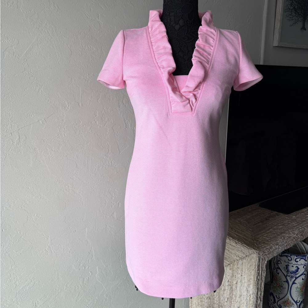 NWT Lilly Pulitzer Pink and White Dress size S